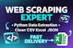 scrap data from website