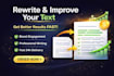 rewrite and improve your text professionally