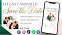 design a animated save the date