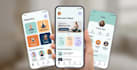 design modern app UI UX with prototypes