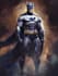 design a powerful superhero with comic style art design