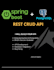 build java spring boot backend API and postgresql database