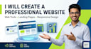 create a professional tool website or business website