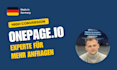 build a high converting onepage io landing page
