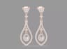 high end jewelry render, custom earrings design, gemstone design, stl 3d model