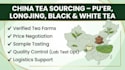 authentic chinese tea sourcing