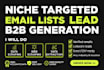 targeted b2b lead generation for business email marketing