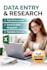 do fast and accurate data entry and web research