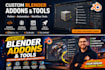 create custom blender addons, tools, and automation scripts in python