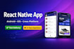 be your react native app developer for ios android mvp or bug fixing