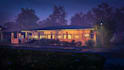 luxury house render cinematic visualization