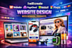 create webador pagecloud webself pixpa website design with winning products