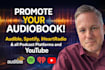 promote and advertise your audiobook amazon kindle audiobook