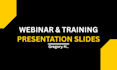 design engaging webinar and training presentation slides