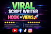 write professional video scripts