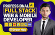 build a custom ai powered website and mobile app from idea to deployment