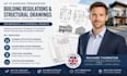 draw UK planning permission, building regulation and structural drawings