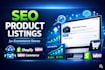 write SEO optimized product descriptions for ecommerce