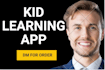 kid learning app education website kids game quiz school mobile app development