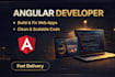 build responsive angular frontend with clean and scalable code