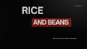 rice and beans recepie