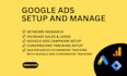 setup and manage google ads campaign