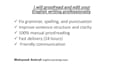 improve your english writing and grammer