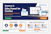 systeme io sales funnel, systeme io landing page