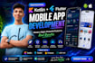 develop a professional android app using flutter