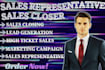 be high ticket sales closer sales representative b2b sales agent