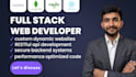 be your full stack web developer, do react js website, node js backend, next js