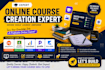 do online course creation easygenerator google classroom learndash podia kajabi