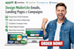 design mailerlite email template mailerlite landing page mailerlite campaign