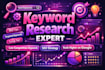 do advanced keyword research and SEO competitor analysis