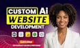 custom website rebuild website ai website website development reactjs node