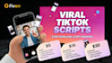 viral tiktok scripts, emotional hooks and captions