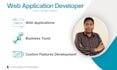 develop a custom web application