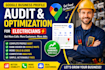fix and optimize google business profile for electricians
