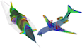 design uav drone and aircraft with aerodynamics analysis