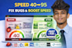 fix your website bugs, improve speed and performance