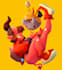 sculpt an expressive stylised 3d character model