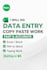 data entry copy paste