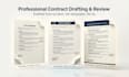 review and draft contracts and agreements for you