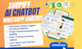 do shopify automation, whatsapp API, setup shopify ai chatbot, whatsapp chatbot