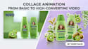 create aesthetic collage animation video and motion edits