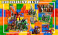 design 3d lego moc in minifigure model, house, technic vehicles with instruction