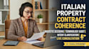 audit and explain your italian property contracts