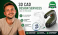 3d cad product design 3d cad modeling engineering design  3d cad design render