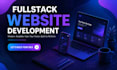 do website development as full stack web developer, PHP laravel HTML CSS react