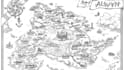 vector map illustration custom map design dnd game map city site map fantasy map